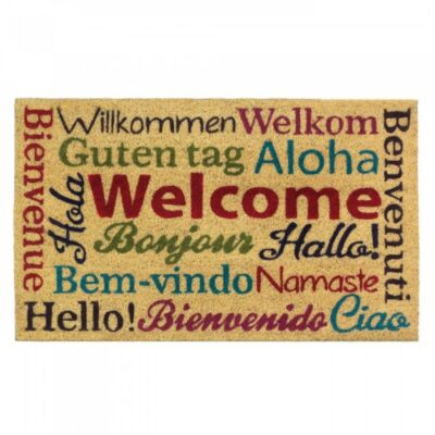 Multi-lingual Welcome Mat Multi-lingual Welcome Mat