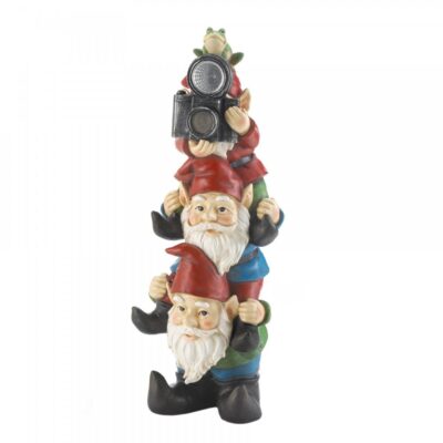 Stacked Solar Gnome Figurine Stacked Solar Gnome Figurine