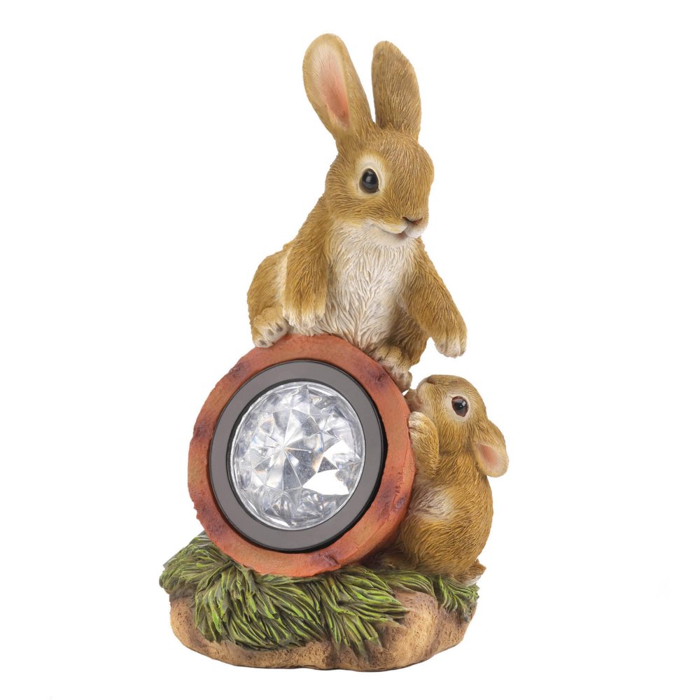 Rabbit W/solar Light