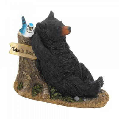 Lounging Bear Solar Light Lounging Bear Solar Light