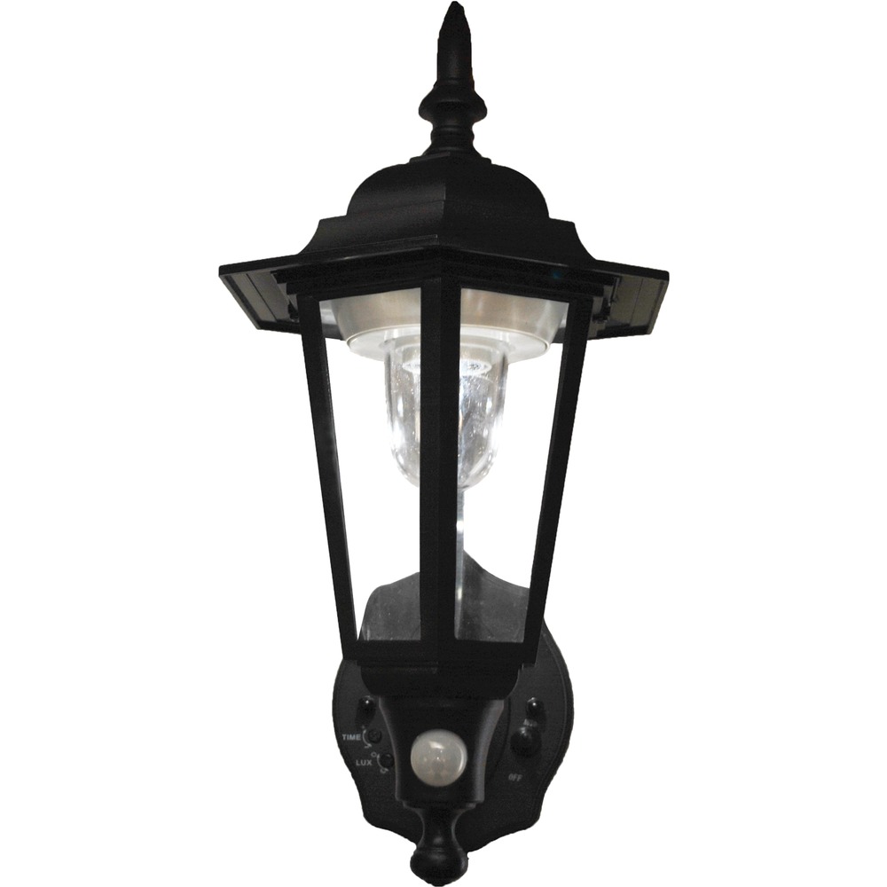 Maxsa Innovations Battery-powered Motion-activated Plastic Led Wall Sconce (black)