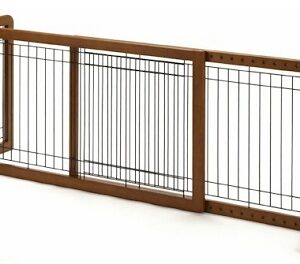 Large Bay Isle Freestanding Pet Gate