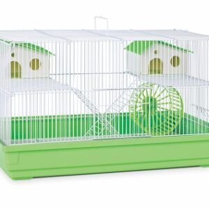 Deluxe Hamster & Gerbil Cage - Lime Green