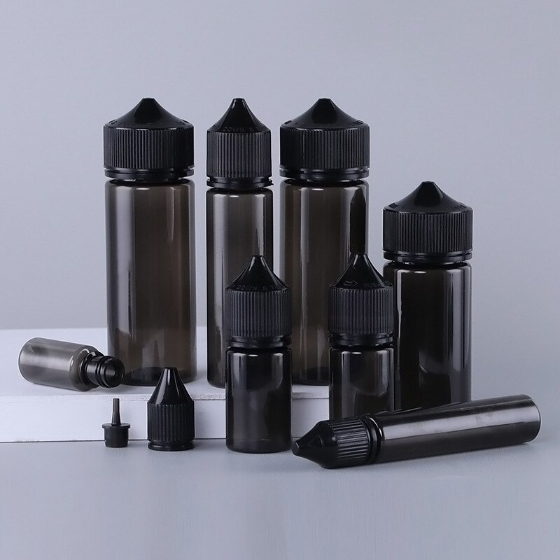 50pcs Empty Dropper Bottles Squeezable E-liquid Bottle White Black Lid Plastic Vape Juices Containers 10ml 15ml 30ml 50ml 100ml - Image 5