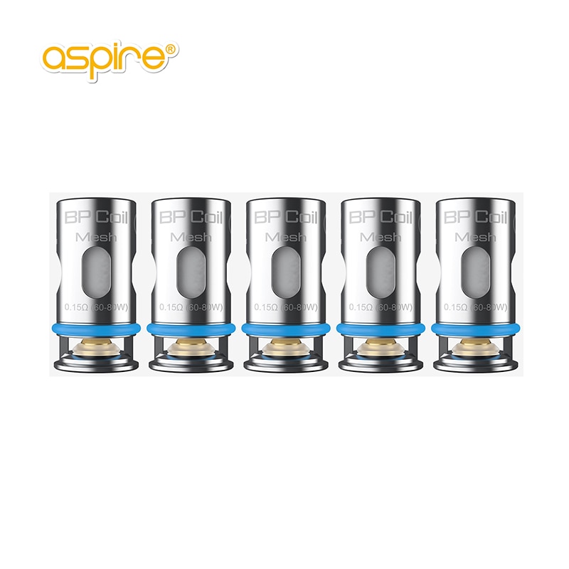 5Pcs/Pack Aspire Vape Electronic Cigarettes Accessories New BP Coils 1.5ohm For Huracan Tank Rhea X Kit E-cigarette Parts