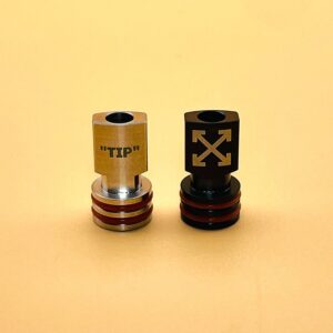 DSX Square OFF Tip Stainless Steel Small Caliber Mouthpiece 510 MTL Drip Tip For Billet BB Box Mod RTA Atomizer Vape Accessories