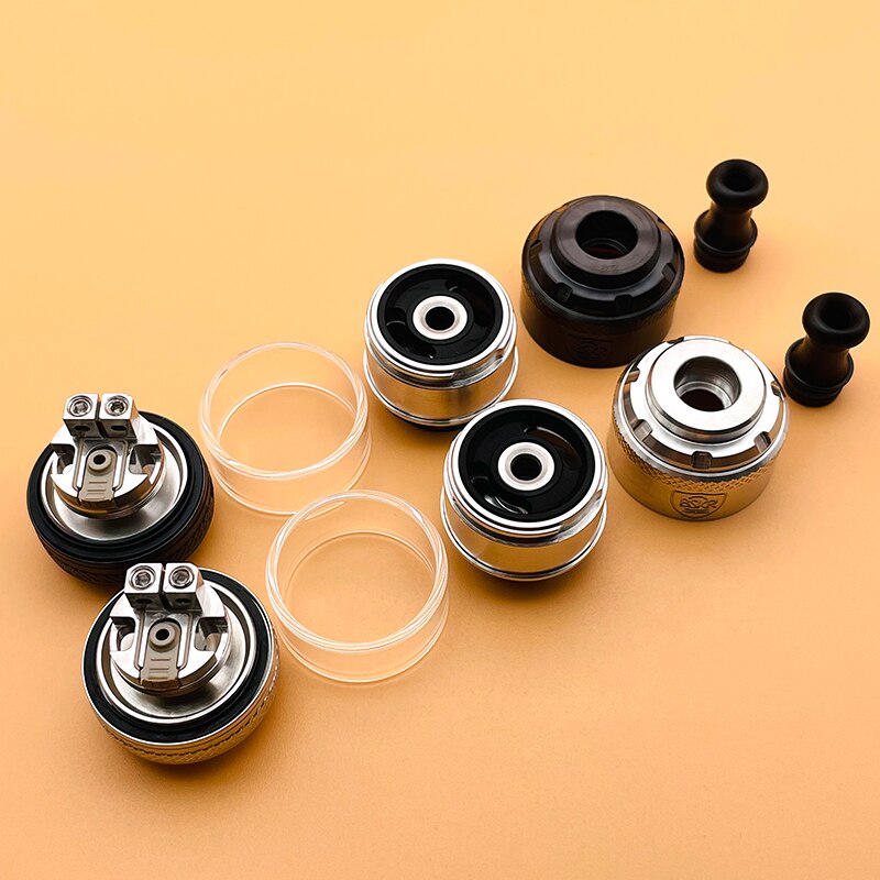 DSXvape Berserker V2 MTL RTA Atomizer 3ml 24mm Top Fill Single Coil Airflow Intake Adjustable Rebuildable Tank Vape Vaporizer - Image 4