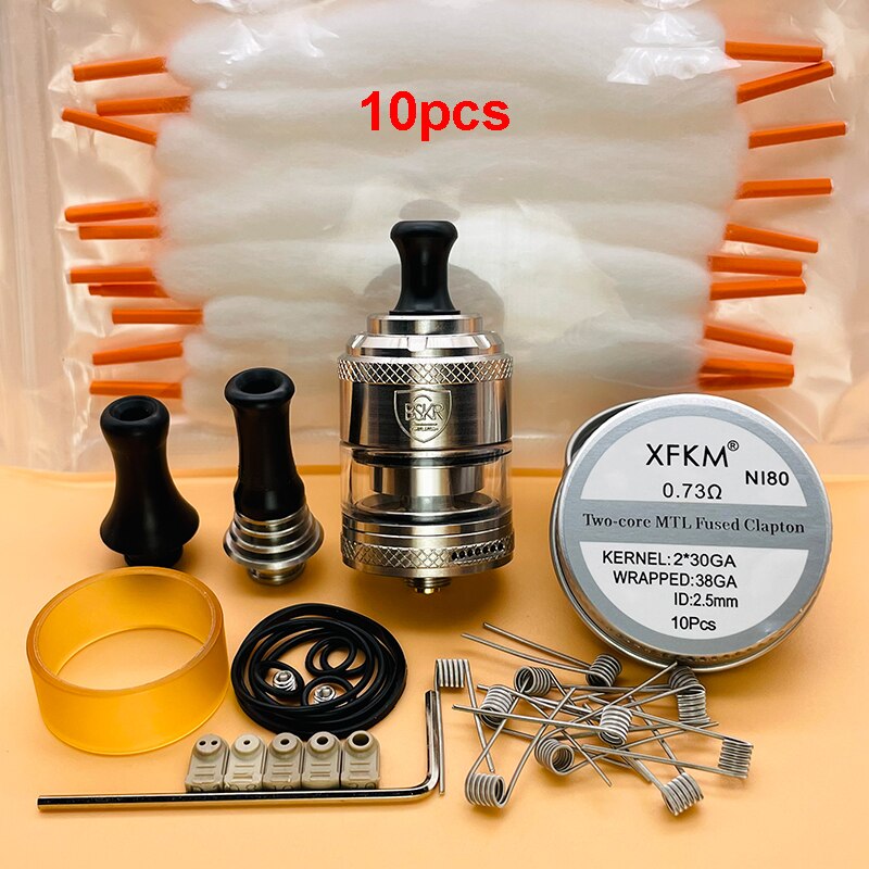 DSXvape Berserker V2 MTL RTA Atomizer 3ml 24mm Top Fill Single Coil Airflow Intake Adjustable Rebuildable Tank Vape Vaporizer - Image 6