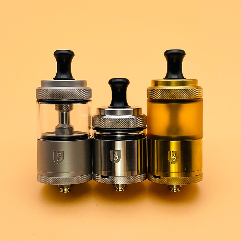 DSXvape Berserker V3 MTL RTA Tank Atomizer BSKR B3 MTL RTA E-Cigarette Vaporizer 24mm 6ml 2ml 316ss Tank With 3 MTL Drip Tips - Image 3