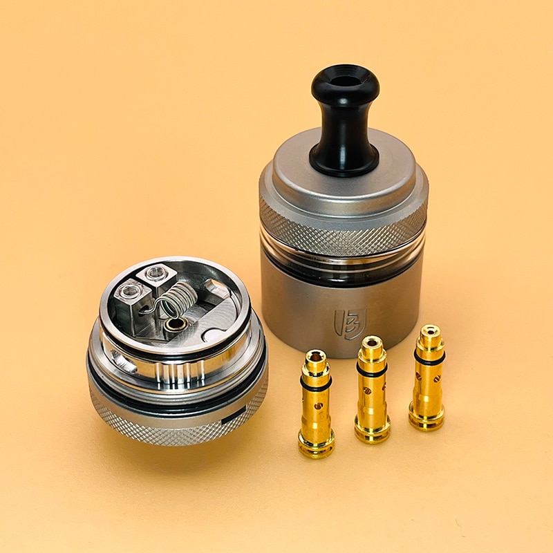 DSXvape Berserker V3 MTL RTA Tank Atomizer BSKR B3 MTL RTA E-Cigarette Vaporizer 24mm 6ml 2ml 316ss Tank With 3 MTL Drip Tips - Image 4