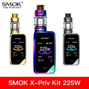 Electronic Cigarette Smok X-priv Kit Vape Box MOD Cigarette TFV12 Prince Tank Coil Vaporizer X PRIV Original VS MAG KIT S9112