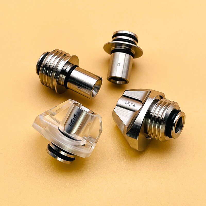 Monarchy 510/BB Drip Tip Set DL/MTL For RTA RDA RBA/ SXK BB / Billet Box Mod Kit / Boro Mouthpiece Narrow Bore Vape Accessory - Image 5