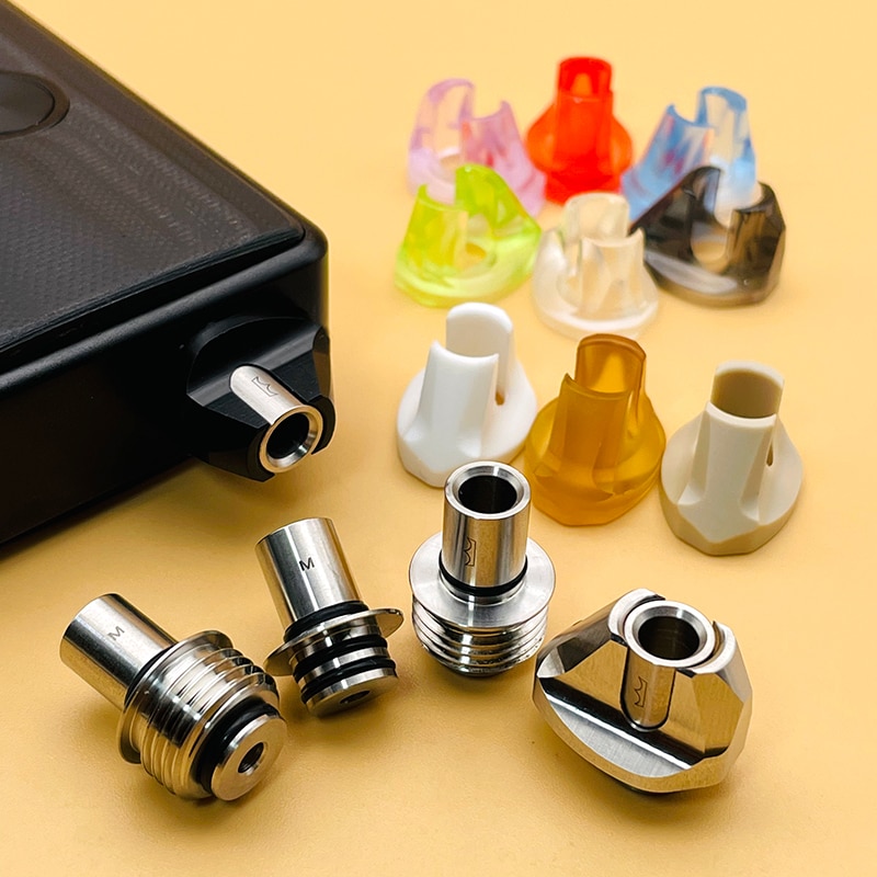 Monarchy 510/BB Drip Tip Set DL/MTL For RTA RDA RBA/ SXK BB / Billet Box Mod Kit / Boro Mouthpiece Narrow Bore Vape Accessory