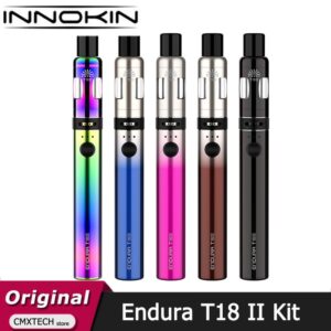 New Innokin Endura T18 II Kit 1300mah battery 2.5ml T18 II Prism T18 Tank T18/T22 Coil Electronic Cigarette Vape Pen Vaporizer