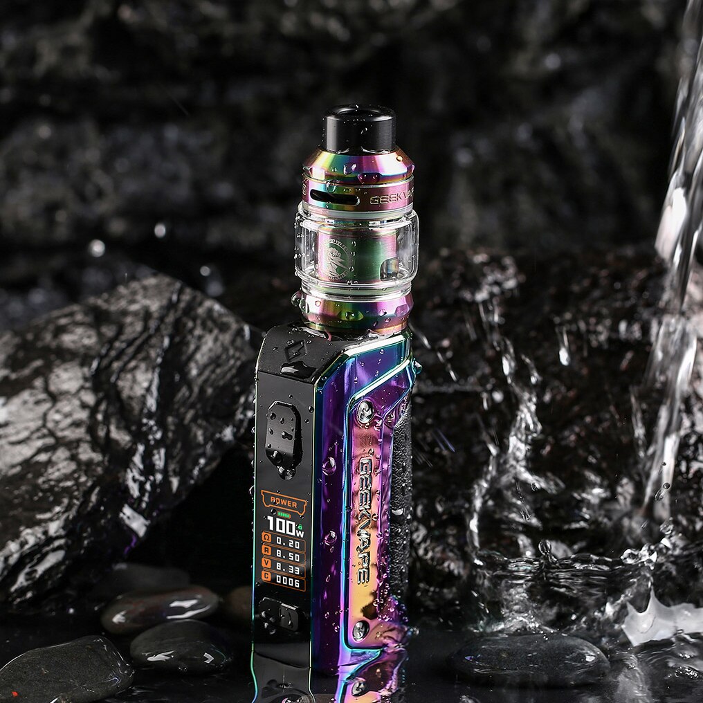Original GeekVape S100 Aegis Solo 2 Kit 100W Box Mod 5.5ml Z Sub ohm 2021 Tank fit Z Coil Electronic Cigarette Vape Vaporizer - Image 2