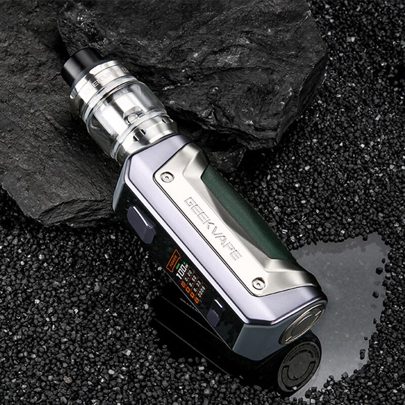 Original GeekVape S100 Aegis Solo 2 Kit 100W Box Mod 5.5ml Z Sub ohm 2021 Tank fit Z Coil Electronic Cigarette Vape Vaporizer - Image 6