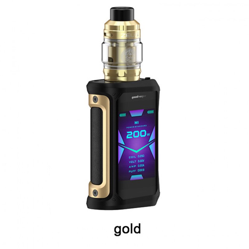 Original Geekvape Aegis X Zeus Kit 200W Box Mod with 5ml Zeus Sub ohm Tank Vaporizer Electronic Cigarette VAPE Kit - Image 2