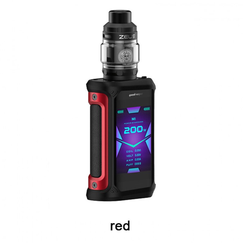 Original Geekvape Aegis X Zeus Kit 200W Box Mod with 5ml Zeus Sub ohm Tank Vaporizer Electronic Cigarette VAPE Kit - Image 6