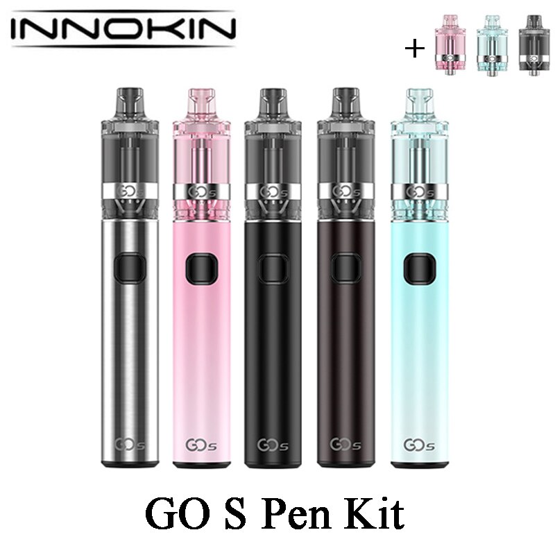 Original Innokin GO S Pen Kit 1500mAh battery with 2ml GO S MTL Tank & 1.6ohm KAL Coil e-cigs MTL Vape Pen Kit