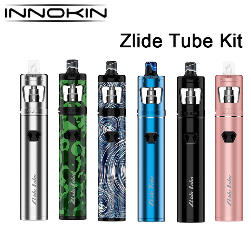 Original Innokin Zlide Tube Kit 3000mAh battery 4ml Zlide Tank & 0.8ohm Zenith Z-Coil E-Cigarette vape pen vaporizer kit