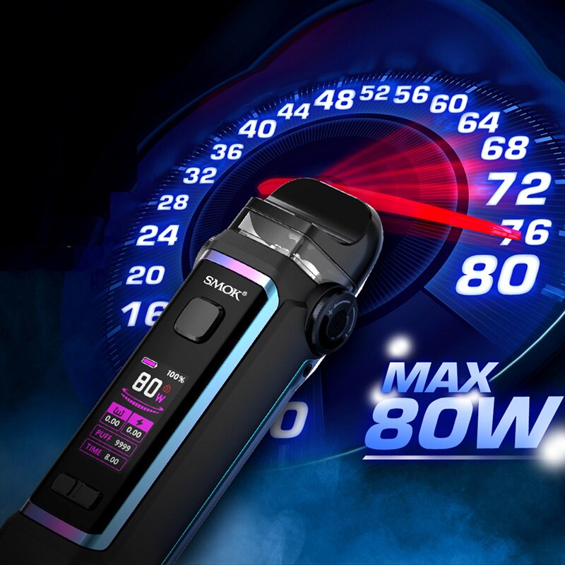 Original SMOK IPX 80 Pod Mod Kit 80W 3000mAh Built-in Battery 5.5ml RPM 2 Pod Electronic Cigarette Vaporizer Pod System Vape Kit - Image 3