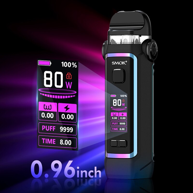Original SMOK IPX 80 Pod Mod Kit 80W 3000mAh Built-in Battery 5.5ml RPM 2 Pod Electronic Cigarette Vaporizer Pod System Vape Kit - Image 4