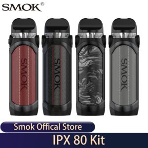 Original SMOK IPX 80 Pod Mod Kit 80W 3000mAh Built-in Battery 5.5ml RPM 2 Pod Electronic Cigarette Vaporizer Pod System Vape Kit