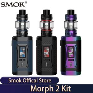 Original SMOK Morph 2 Kit 230W with 7.5ml TFV18 Tank 18650 Electronic Cigarette Vaporizer Support RBA VW/TC Box Mod Vape Mod Kit