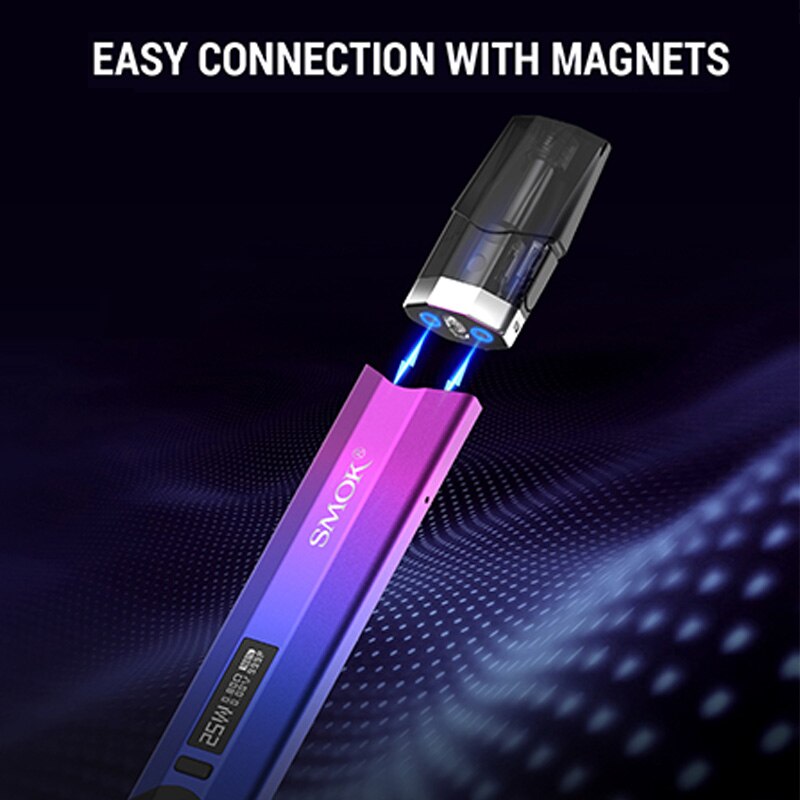 Original SMOK Nfix Pod Kit with MTL Coil Electronic Cigarette Vaporizer 25W 700mAh Built-in Battery 3ml Pod System AIO Vape Kit - Image 3