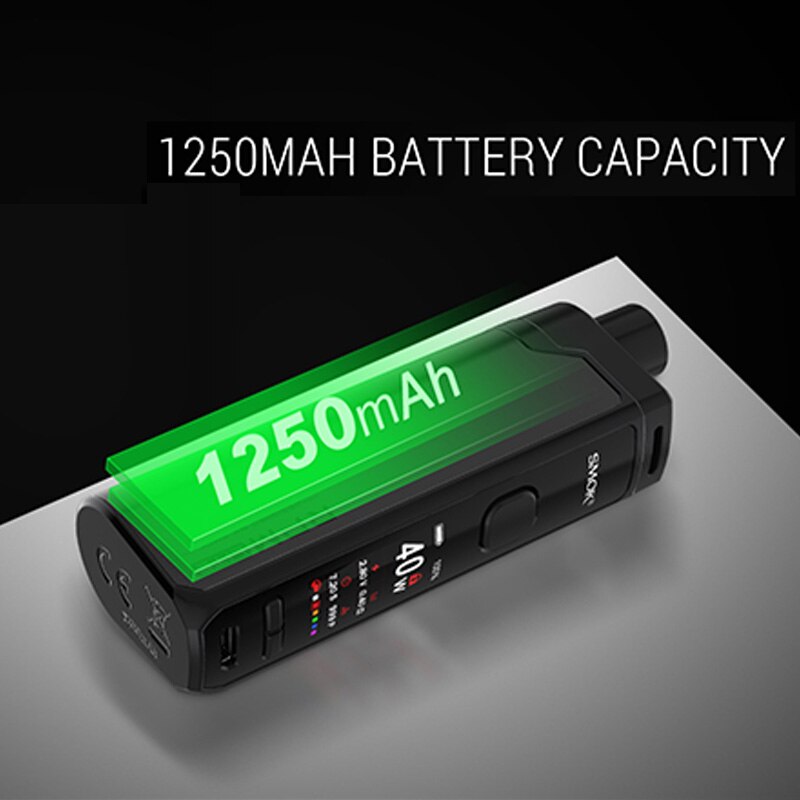Original SMOK RPM Lite Pod Mod Kit 40W 1250mAh Built-in Battery MTL Vaping Electronic Cigarette Vaporizer Pod System Vape Kit - Image 5