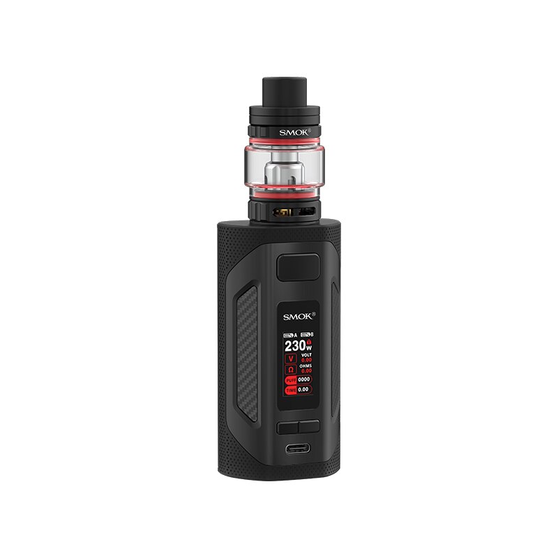 Original SMOK Rigel Kit with 230W Rigel Box MOD Vape TFT Screen 6.5ml TFV9 Tank V9 Meshed Coil Electronic Cigarette Vaporizer - Image 6
