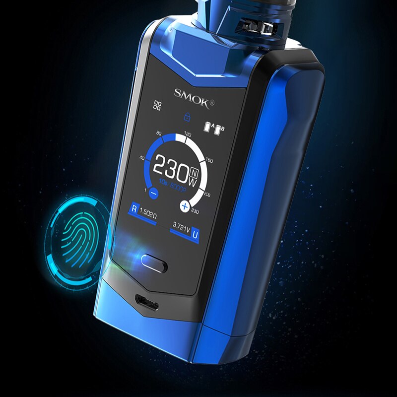 Original SMOK Species 230W Kit with TFV8 Baby V2 Tank 5ml VW/TC Electronic Cigarette Vaporizer Dual 18650 Box Mod Vape Kit - Image 4