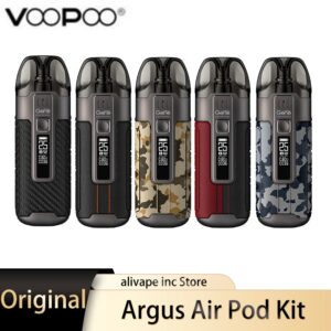 Original VOOPOO Argus Air Pod Kit 25W 900mAh Vape Kit with PnP Coils Pod System E Cigarette Type-C 3.8ml Pod Cartridge Vaporizer