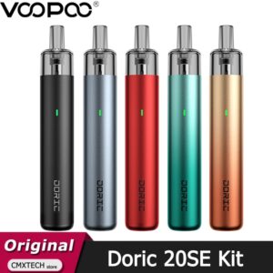 Original VOOPOO Doric 20 SE Kit 1200mAh Battery 8-18W Vape with 2ml ITO Cartridge 1.0ohm Electronic Cigarette Vaporizer
