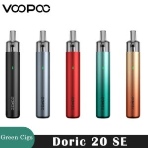 Original VOOPOO Doric 20 SE Kit 18W Pod Vape 1200mAh Battery 2ml ITO Cartridge 1.0ohm Electronic Cigarette Vaporizer