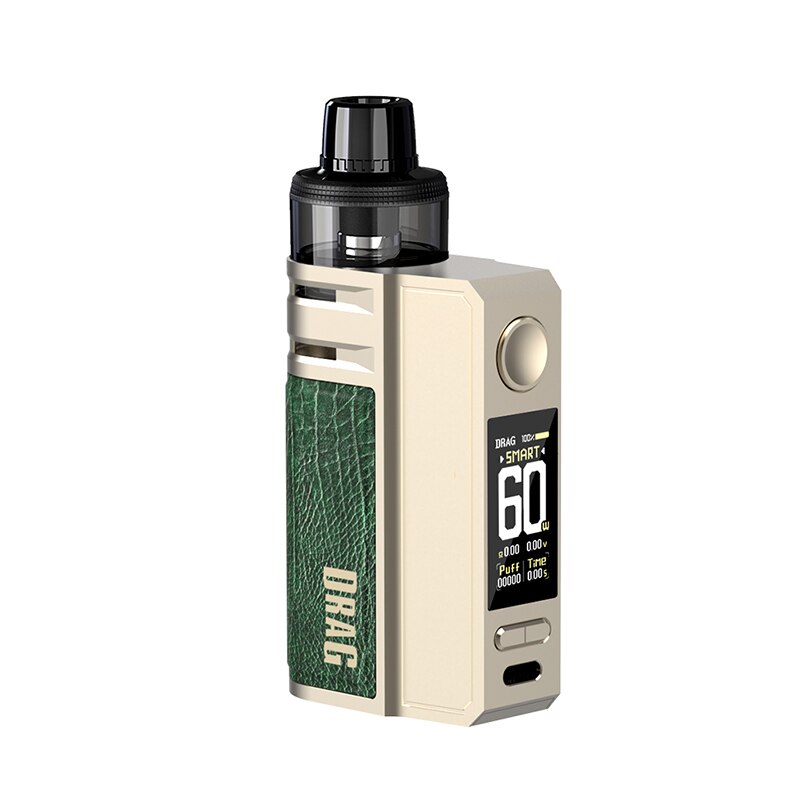 Original VOOPOO Drag E60 Kit 60W 2550mAh Battery Vape 4.5ml PNP Pod 2 II Pnp Coil Smart/RBA/ECO Mode Vaporizer E Cigarette - Image 6