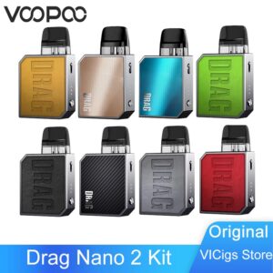 Original VOOPOO Drag Nano 2 Kit 20W Vape 800mAh 2ml Pod Cartridge 0.8ohm 1.2ohm Electronic Cigarette Vaporizer