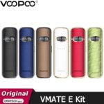 Original VOOPOO Vmate E Pod Kit 1200mAh Battery 20W Vape 3ml Vmate Cartridge V2 Pod 0.7ohm 1.2ohm Electronic Cigarette Vaporizer