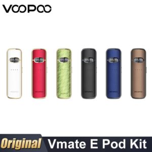 Original VOOPOO Vmate E Pod Kit 20W Vape 3ml 1200mAh V.Thru Pod/Vmate V2 Cartridge Electronic Cigarette Vaporizer