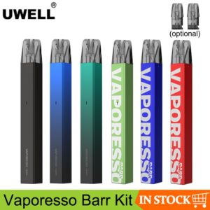 Original Vaporesso Barr Pod Vape Kit 350mAh Battery 1.2ml Pod Cartridge Vaporizer VS OVNS W01