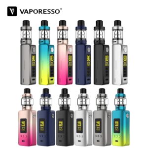 Original Vaporesso GEN 200 &Gen 80 S Mod Vape Kit Fit iTank GTi Coil Mesh Coil Support 18650 Battery Electronic Cigarette Kit