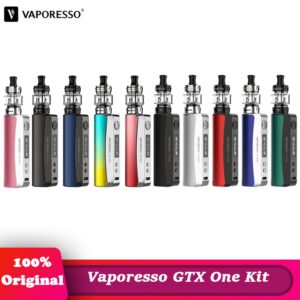 Original Vaporesso GTX One Kit 40w 2000mah Battery 3ML GTX Tank 18 Fit GTX Mesh Coil Electronic Cigarette Vaporizer