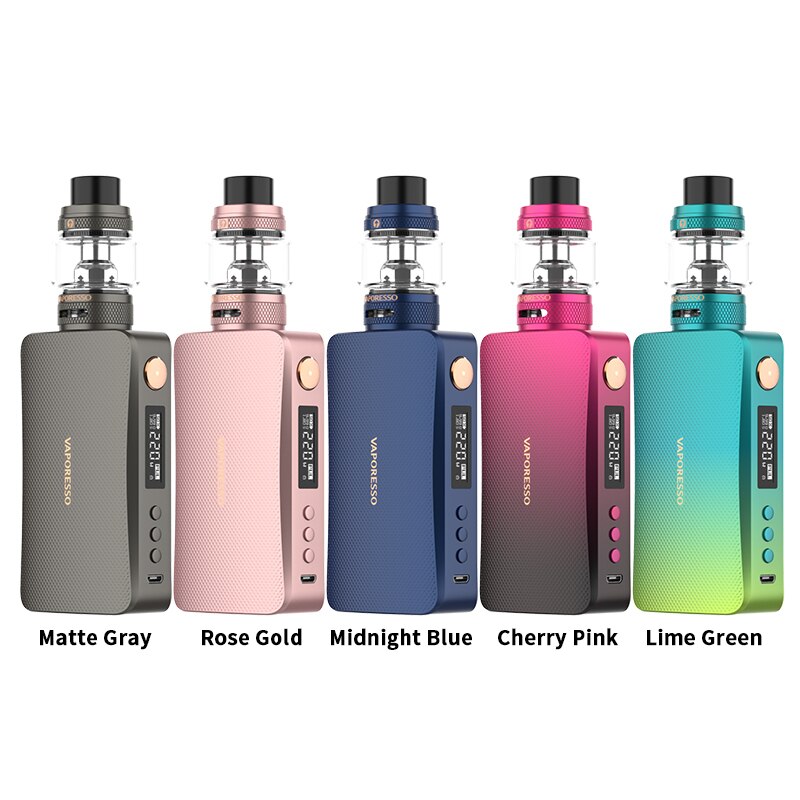 Original Vaporesso Gen S Kit 220W Mod fit 18650 Battery 8ml NRG-S Tank with GT Mesh Coil Vaporizer Electronic Cigarette - Image 2