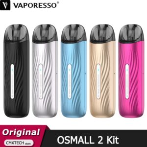 Original Vaporesso Osmall 2 Kit 11W Vape 2ml Cartridge 450mAh Battery Fit 1.2ohm MTL Pod Type-C Electronic Cigarette Vaporizer
