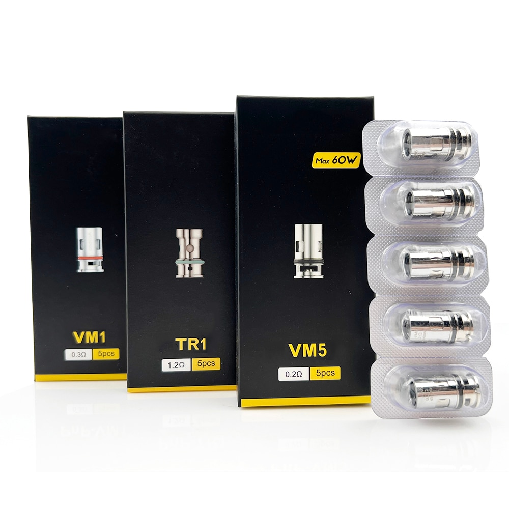 RunVape PNP VM1 Mesh Coil DRAG X VM6 VM3 VM4 VM5 0.15ohm TM2 0.3ohm Coils for VINCI Pod R Argus Vsuit Baby Mod Vaper Kit - Image 2