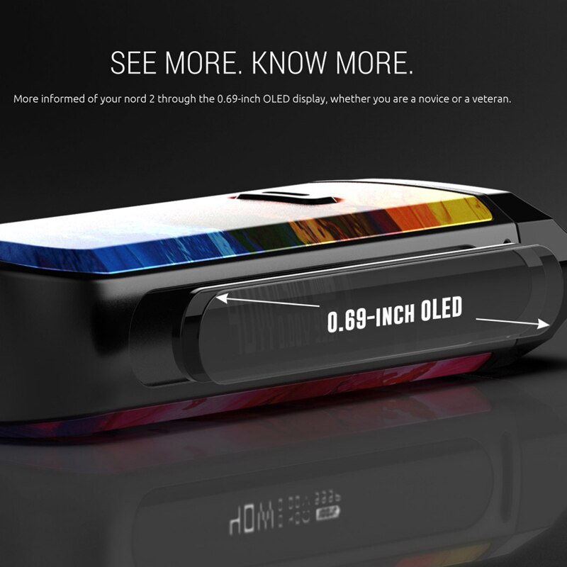 SMOK Nord 2 Pod Kit 1500mah Battery 40W Vape Nord2 Electronic Cigarette 4.5ML Cartridge Pod RPM Mesh Nord DC Coil Vaporizer - Image 4