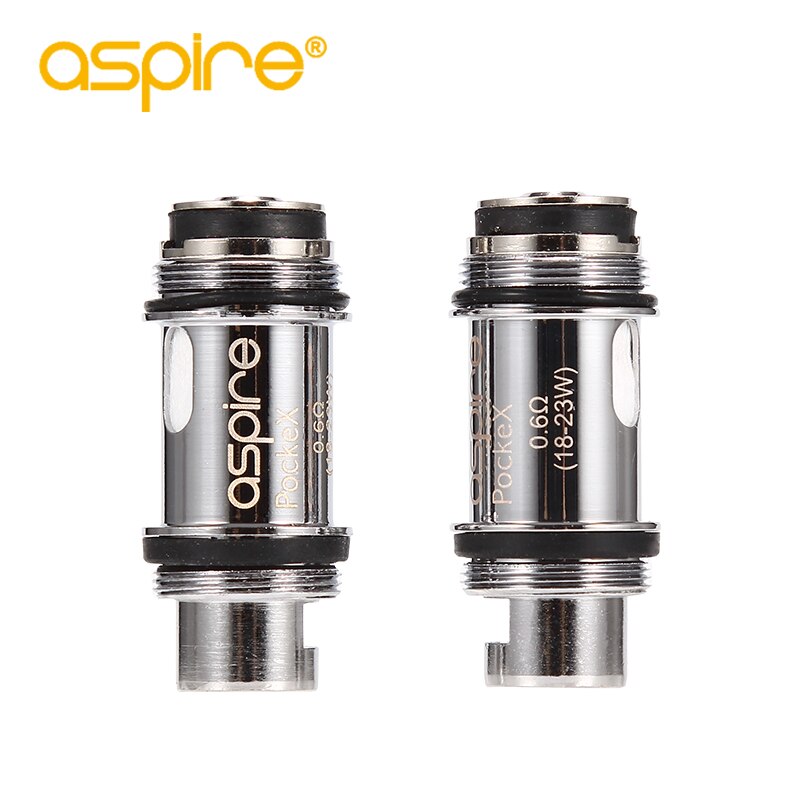 Vape 10PCS/Lot Aspire PockeX Atomizer Coils 0.6/1.2ohm Electronic Cigarettes Core E-cigarette Parts For PockeX Pocket AIO Kit - Image 2