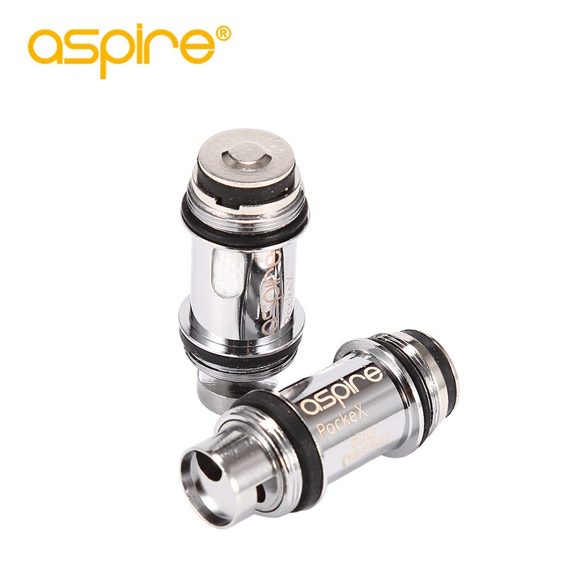 Vape 10PCS/Lot Aspire PockeX Atomizer Coils 0.6/1.2ohm Electronic Cigarettes Core E-cigarette Parts For PockeX Pocket AIO Kit - Image 3