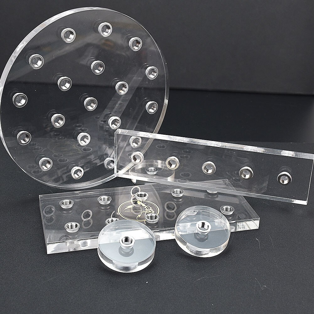 Wolf Coolvape E-Cigarette atomizer Accessories Base Acrylic Stand Holder for Vaporizer Tank Vape Users DIY RTA RDA RDTA Stander - Image 6